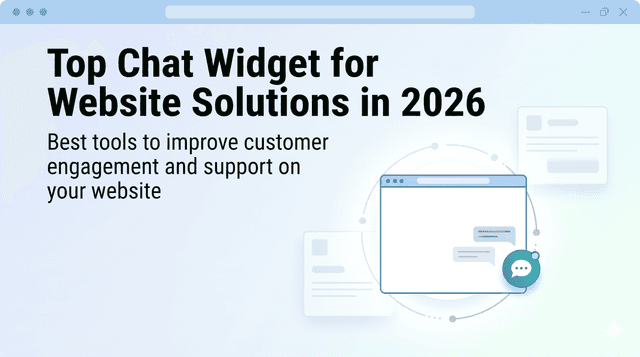 Top Chat Widget for Website Solutions in 2026