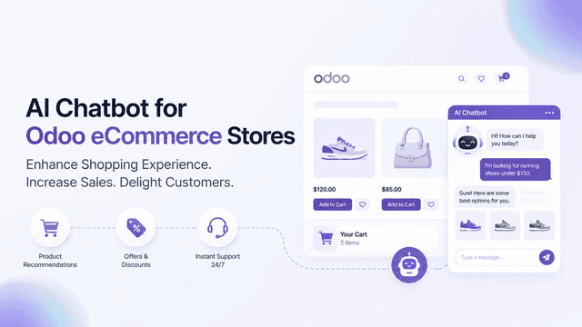 AI Chatbot for Odoo eCommerce Stores