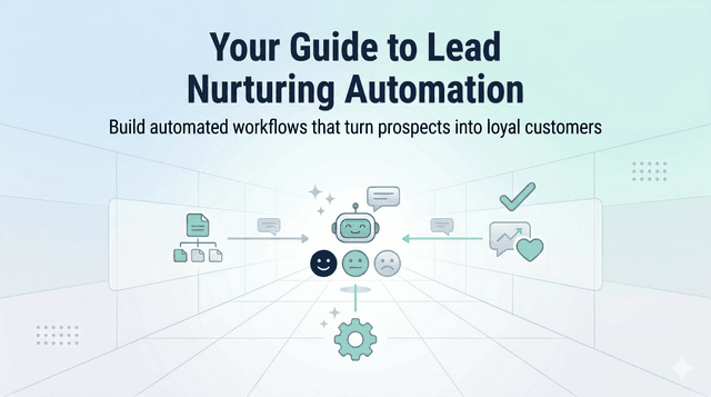 Your Guide to Lead Nurturing Automation