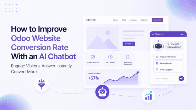 How to Improve Odoo Website Conversion Rate With an AI Chatbot