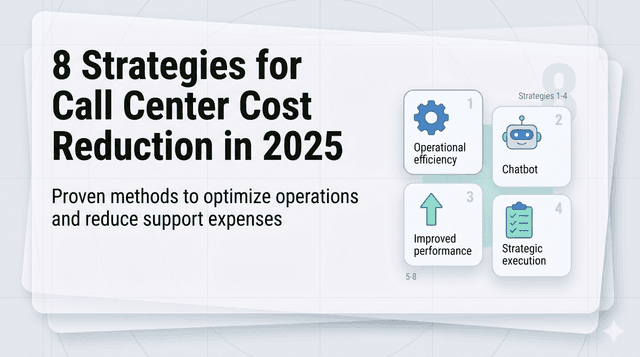 8 Strategies for Call Center Cost Reduction in 2025 | WhisperChat Blog
