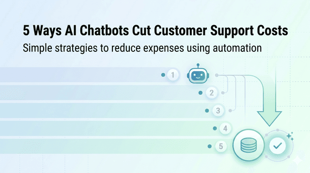 5 Ways AI Chatbots Cut Customer Support Costs