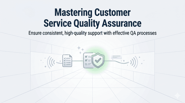 Mastering Customer Service Quality Assurance