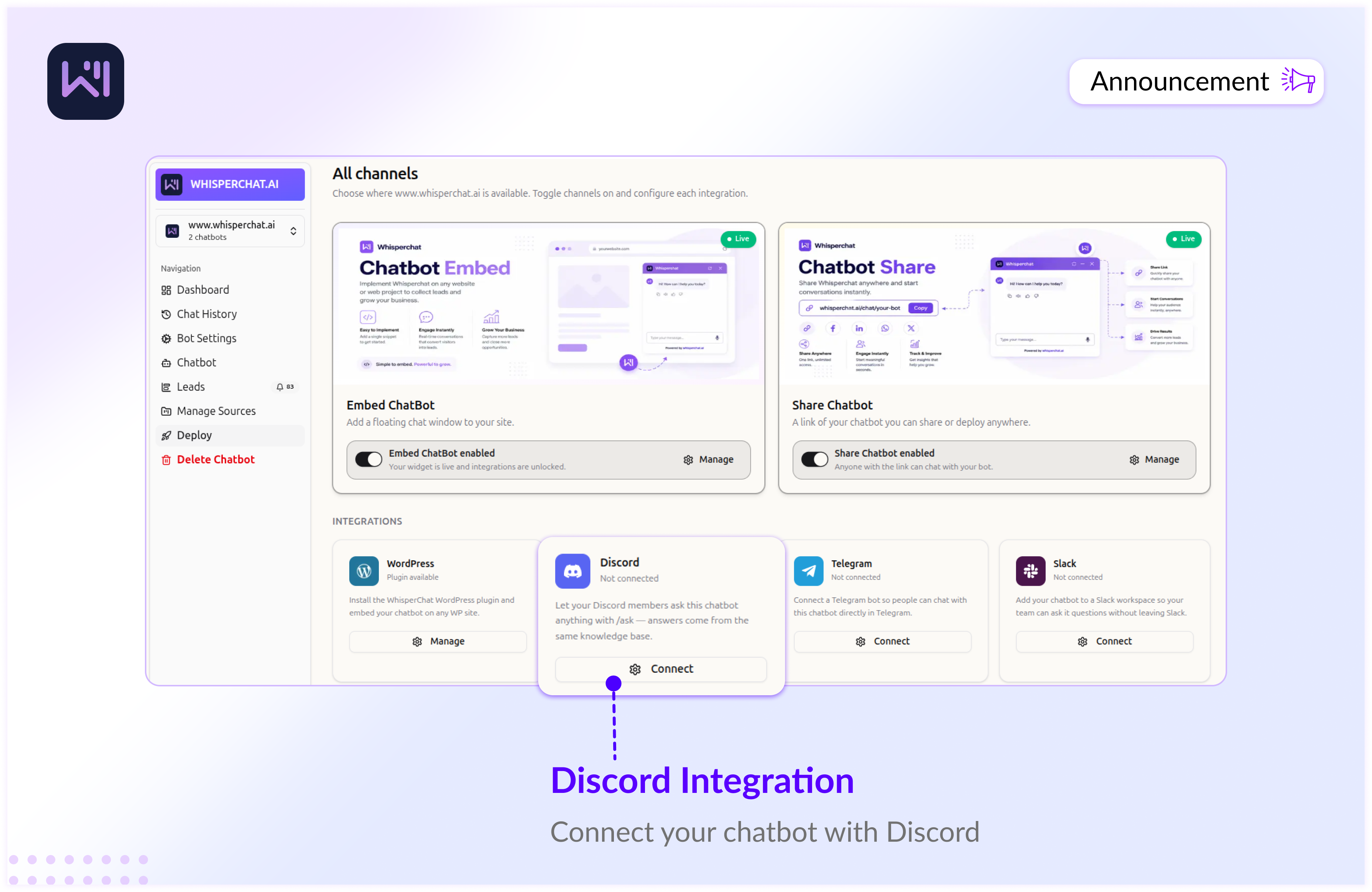 Changelog: Discord Integration